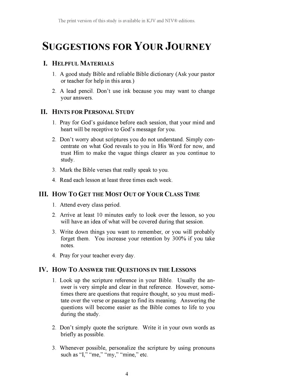 Journey Into Living Wisely In A Foolish World: Proverbs